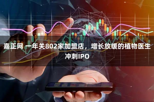嘉正网 一年关802家加盟店，增长放缓的植物医生冲刺IPO